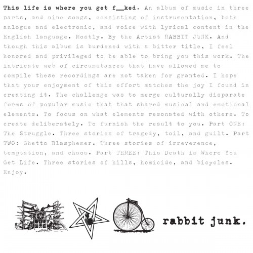 Rabbit Junk - This Life Is Where You Get Fucked (Full MP3 Album)